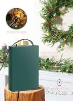 Christmas Garland with Lights, 6 Feet Prelit Garland, Battery Operated - Image 4