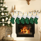 Zhengmy 6 Pcs Marble Color Christmas Stocking Hangers for Mantel - Image 6