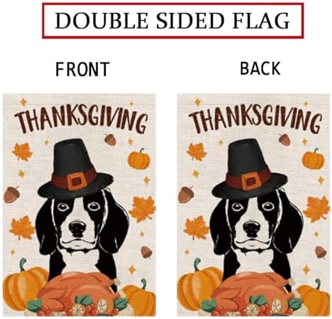 Seasonal Garden Flags Beagle Double Sided Flags Set of 11 Holiday Farmhouse Indoor Outdoor Yard Lawn Christmas Gifts Decorations 12.5x18 Inch - Image 3