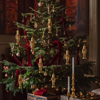 Amyhill 12 Pcs Brass Christmas Nutcracker Ornaments, Wooden Vintage - Image 5