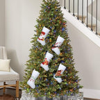 24 Pack Christmas Sublimation Non-woven Stockings 18 Inch Xmas Stockings - Image 7