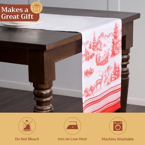 Maison d' Hermine Table Runner 100% Cotton 14.50" x 108" (Single Layer) - Image 5