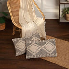 · REDEARTH · Boho Textured Handwoven Throw Pillow Cases, Diamond Medley - Image 2