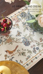 ISAENNE Designer French Linen Table Runner,71"x12"-Cornucopia - Image 5