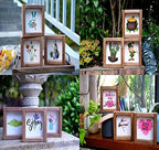 Farmhouse Summer Fall Winter Spring Interchangeable Wall Decor Set Large Tiered Tray Decor, Farmhouse Season Signs, 3 Wooden Frames 48 Signs Pictures,Festival Birthday Kids Bedroom Office Decorations - Image 4