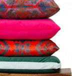 Boho Decorative Throw Pillow Covers, Set of 4, 18x18 Inch Modern Paisley Accent Pillow Covers 4-Pack - Image 2