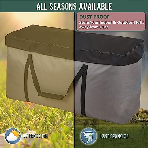 Rachmi 600D Extra Large Cushion Storage Bag 152 Gal 60", Water Resistant - Image 2