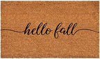 Calloway Mills Hello Fall Doormat, 36" x 72" by Callowaymills