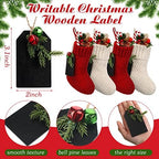Zubebe 12 Pcs Christmas Mini Stockings Knitted Stocking, Red and White - Image 4