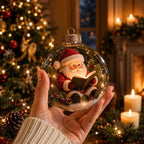 Glowing Christmas Story Ornaments, 8-Piece Light Up Mini Scene Set (Set G) - Image 5