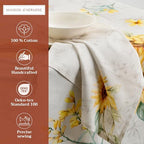 Maison d' Hermine Cloth Napkins Set of 4 Reusable 100% Cotton (20" x 20") - Image 2