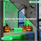 Green Led Lights Strip Halloween Decor 50 FT Indoor Rope Lights Easy DIY Cuttable Strip Lights for Room Bathroom Living Room Kitchen Ceiling Wall Vanity Mirror Decor - Image 5