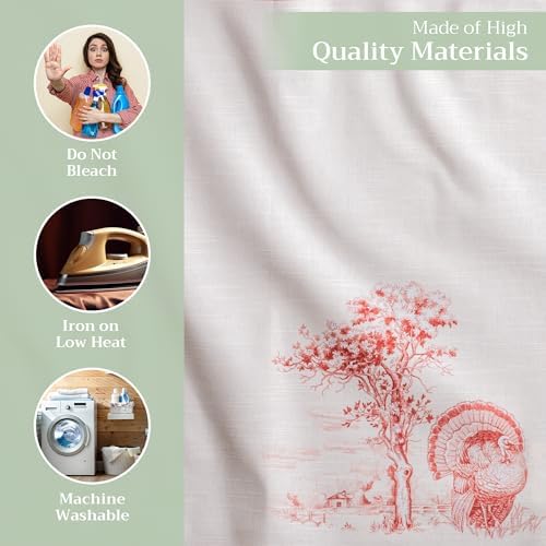 Maison d' Hermine Cloth Napkins Set of 4 Reusable 100% Cotton (20" x 20") - Image 3
