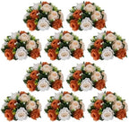 NUPTIO Terracotta Flower Ball Centerpieces: Floral Arrangements for Fall by Nuptio
