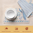 Maison d' Hermine Placemats Set of 4 Reusable 100% Combed Cotton (13"x19") - Image 2