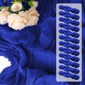 12Pack Royal Blue Cheesecloth Table Runners 10FT Table Runner by Unknown
