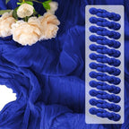 12Pack Royal Blue Cheesecloth Table Runners 10FT Table Runner by Unknown