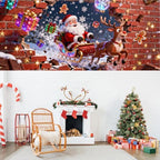 16x7Ft Christmas Garage Door Cover, Garage Door Christmas Decorations, Large Garage Door Xmas Cover, Xmas Banner Decorations for Party,Home,Outdoor,Indoor - Image 7