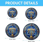 Hanukkah Suncatchers for Windows Hanging 9.8" - Image 6