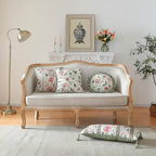 ISAENNE Designer Linen Throw Pillow Cover,Set of 2,18"x18"-Estevan A - Image 3