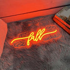 I Love Fall Most Of All LED Neon Sign, Dimmable Fall Home Bedroom Wall Decor Neon Light Autumn Party Garden Harvest Thanksgiving Door Decor - Image 4
