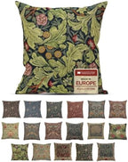 William Morris Leicester Tapestry Throw Pillow Cover 16 x 16 in by CCharlotteHomeFurnishings