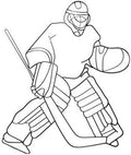 Hosley Ice Hockey Metal Wall Decor 29.25 Inch High - Ideal Home Decor Gift for Sports Enthusiast - Enhance Room, Bathroom, Home Office Decor - Perfect for Weddings & Parties by HOSLEY