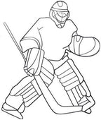 Hosley Ice Hockey Metal Wall Decor 29.25 Inch High - Ideal Home Decor Gift for Sports Enthusiast - Enhance Room, Bathroom, Home Office Decor - Perfect for Weddings & Parties by HOSLEY