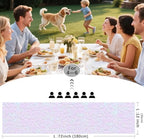10 Packs 12 x 72 inches Iridescent Sequin Table Runner - Image 4