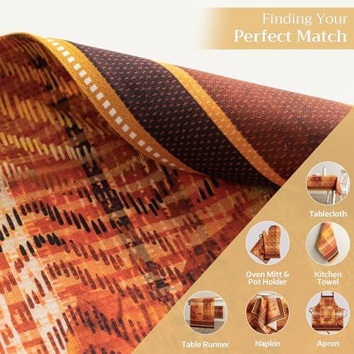 Maison d' Hermine Placemats Set of 4 Reusable 100% Cotton (13"x19") - Image 6