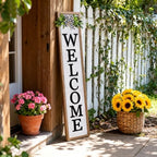 3D Outdoor Welcome Sign, 45"X9", Wood - Image 5