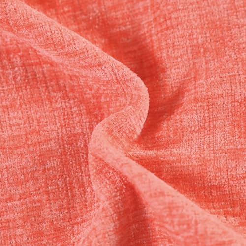 CaliTime Decorative Couch Throw Pillow Covers 26 X 26 Inches Living Coral - Image 2