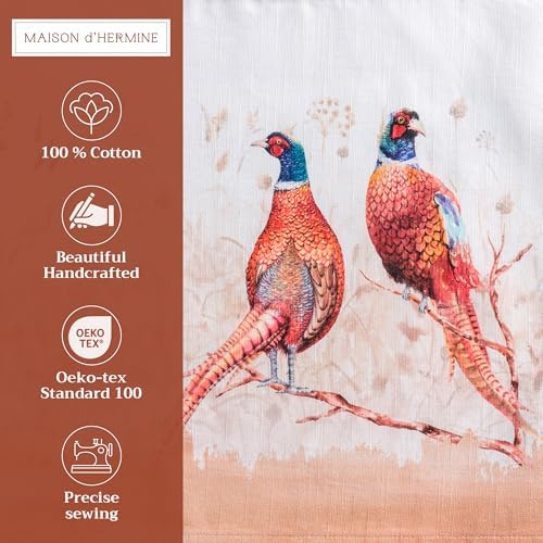 Maison d' Hermine Placemats Set of 4 Reusable 100% Cotton (13"x19") - Image 2