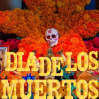 Aurelema 15 Pcs Day of the Dead Decorations, LED Letter Lights Signs - Image 6