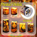 Baquler 6 Pack Diwali Decorations for Home Diwali Candle Lights - Image 2