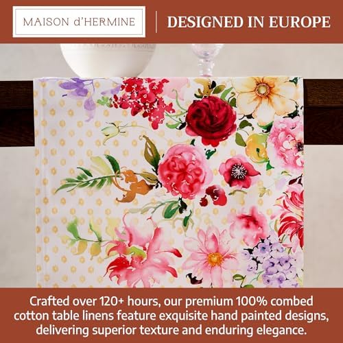 Maison d' Hermine Table Runner 100% Combed Cotton 14.5"x72" (Double Layer) - Image 3