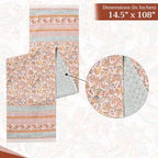 Maison d' Hermine Table Runner 100% Cotton 14.50" x 108" (Double Layer) - Image 4