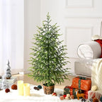 BLEUM CADE 3FT Small Norfolk Pine Tree with Pot, Table top Christmas Tree - Image 3