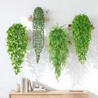 8Pcs Fake Hanging Plants, Mixed Artificial Plants Faux Greenery Ivy Vines - Image 5