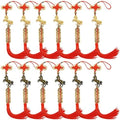 2026 Chinese New Year Horse Charms Lucky Horse Charms with Feng Shui Coins Red Hanging Tassels Ornaments Chinese Knot New Year Decorations for Home Wealth Success Good Luck (12) by Unknown