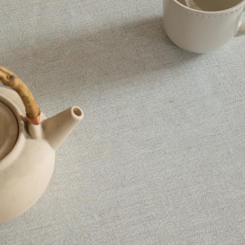 ISAENNE Designer French Elegant Rectangular Tablecloth,71"x55" - Image 4