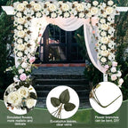 12 Bundles Ivory White Peonies Artificial Flowers for Centerpieces - Image 3