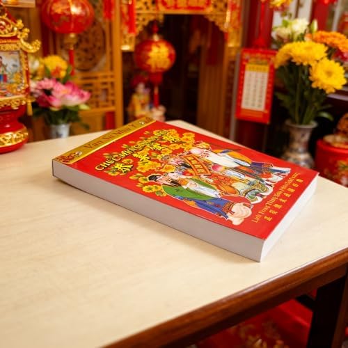 Vietnamese Daily Calendar, 2027 Year of The Goat Asian Vietnam Feng Shui Wall Calendar, Zodiac Goat Hanging Daily Spring Festival Lunar New Year Mounted Calendar Lịch Việt Nam - Image 4