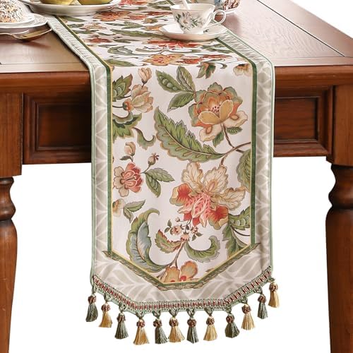 Patdrea Designer Elegant French Velvet Table Runner,12"X71"-Santiago A by patdrea