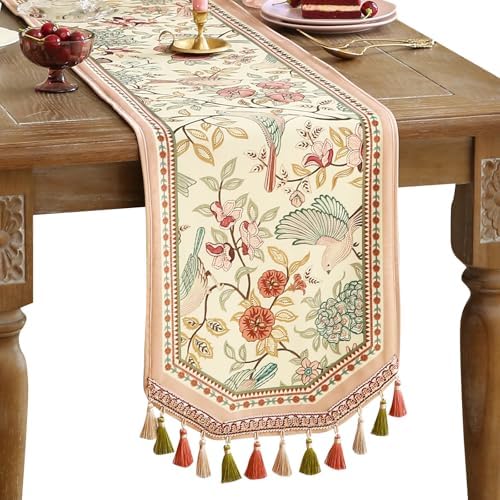 Patdrea Designer Vintage French Velvet Table Runner,12"X118"-Cullom by patdrea