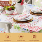 Maison d' Hermine Cloth Napkins Set of 4 Reusable 100% Cotton (20" x 20") - Image 5
