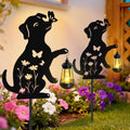 ANGMLN Dog Outdoor Solar Lantern Waterproof, Hanging Lights Lawn Ornaments by ANGMLN