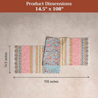 Maison d' Hermine Table Runner 100% Combed Cotton 14.5"x108" (Double Layer) - Image 5