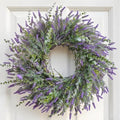 26''Lavender Eucalyptus Wreaths for Front Door by Wreath