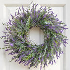 26''Lavender Eucalyptus Wreaths for Front Door by Wreath